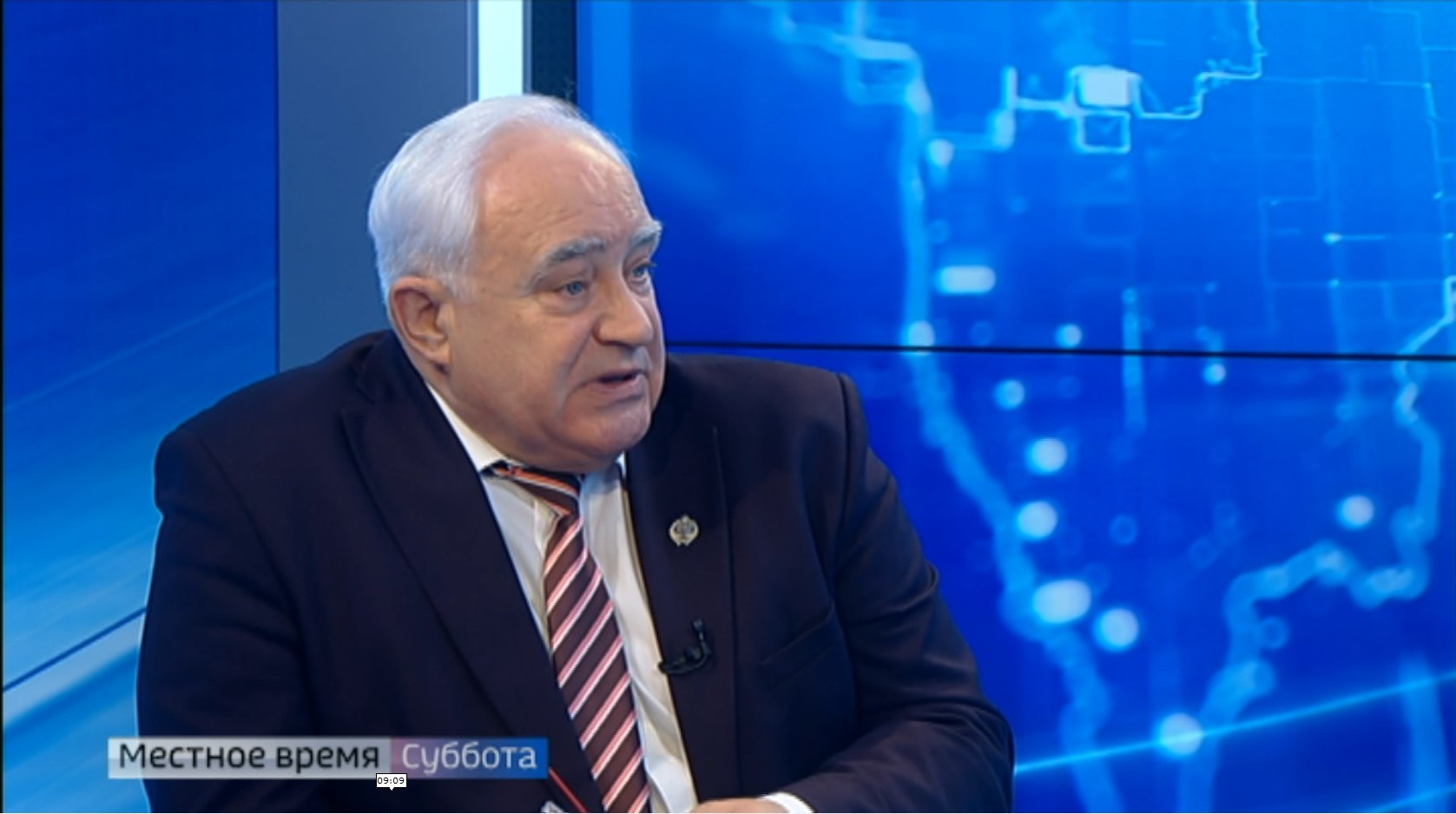 Интервью с председателем Курской областной думы Николаем Жеребиловым