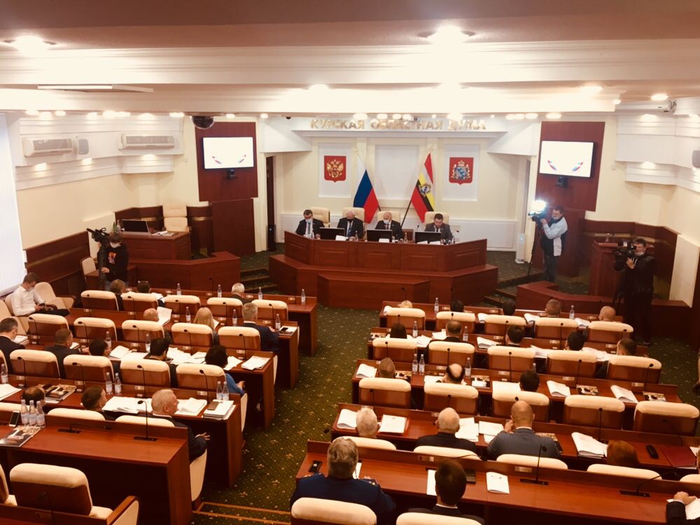 В Курской областной Думе представлены все партии, участвовавшие в выборах