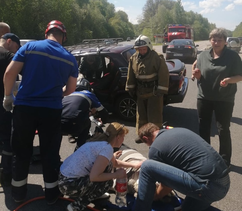 Четыре человека пострадали в ДТП в Железногорском районе Курской области