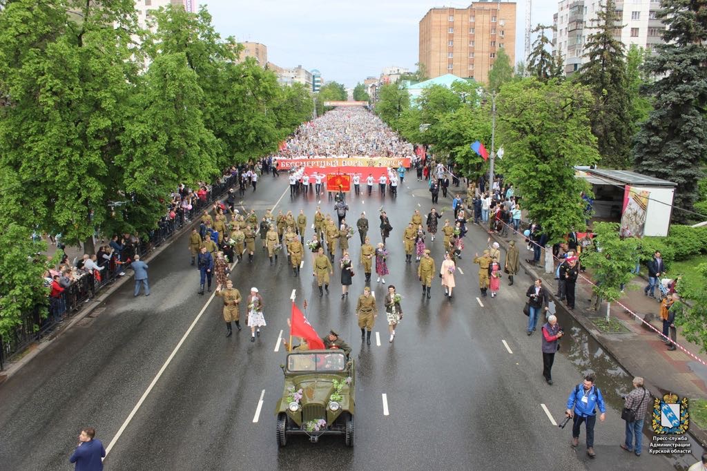 В колонне бессмертного полка