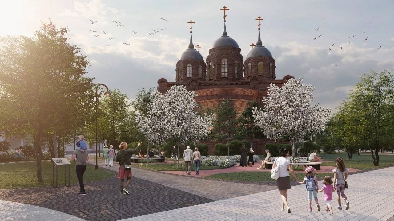 В 4 городах Курской области в 2023 году создадут современные общественные пространства