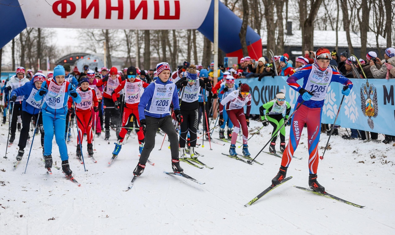 10 февраля в Курске пройдёт «Лыжня России»