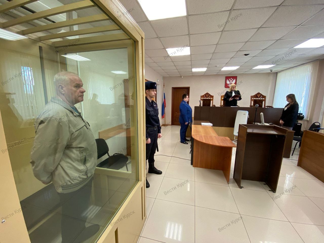 В Курске 63-летнего бывшего майора милиции, убившего двух людей, приговорили к 16 годам колонии