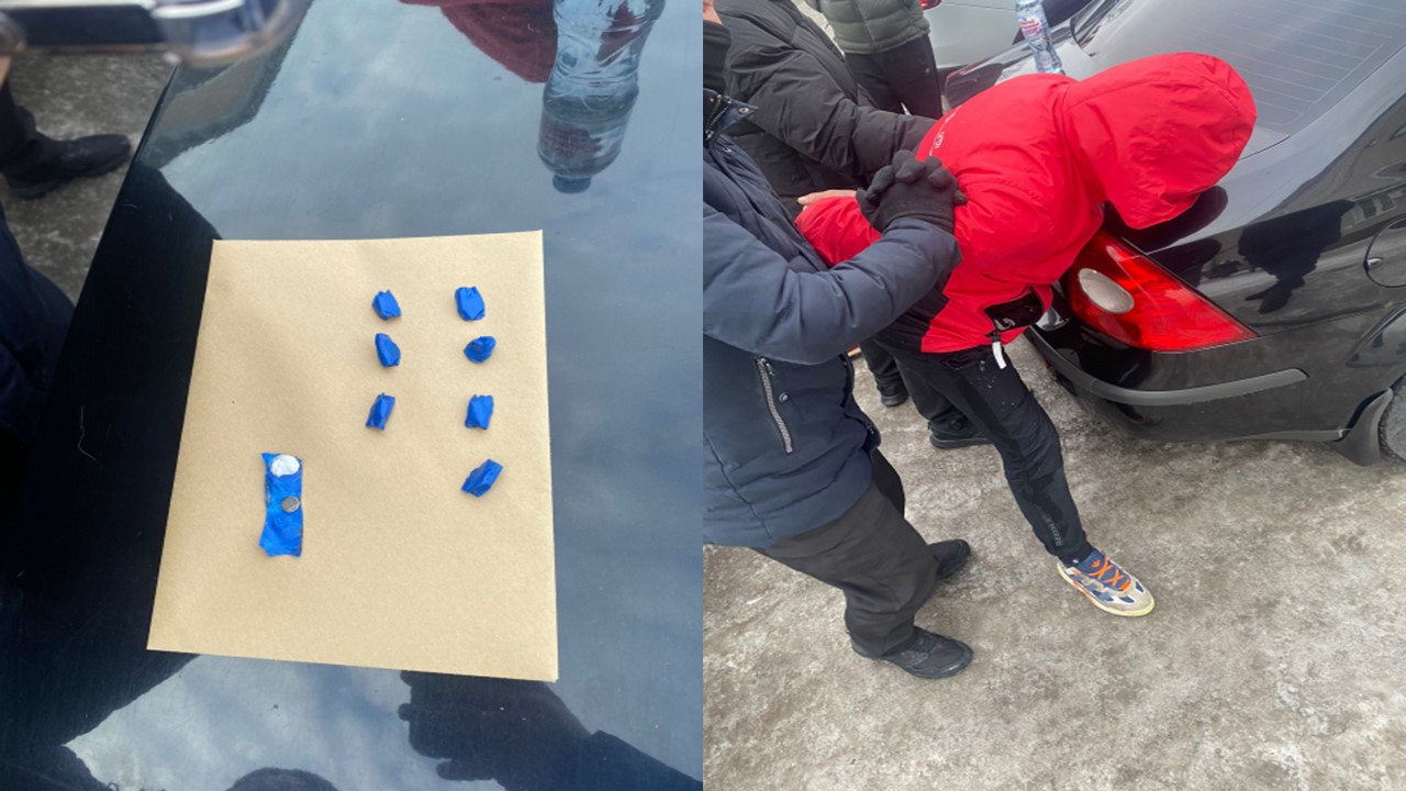В Курске задержан наркозависимый закладчик