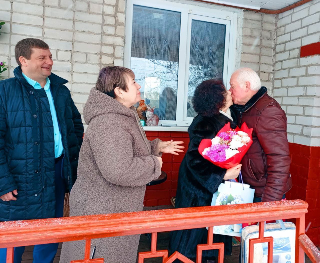Семья Вагиных из Курской области отметила золотую свадьбу