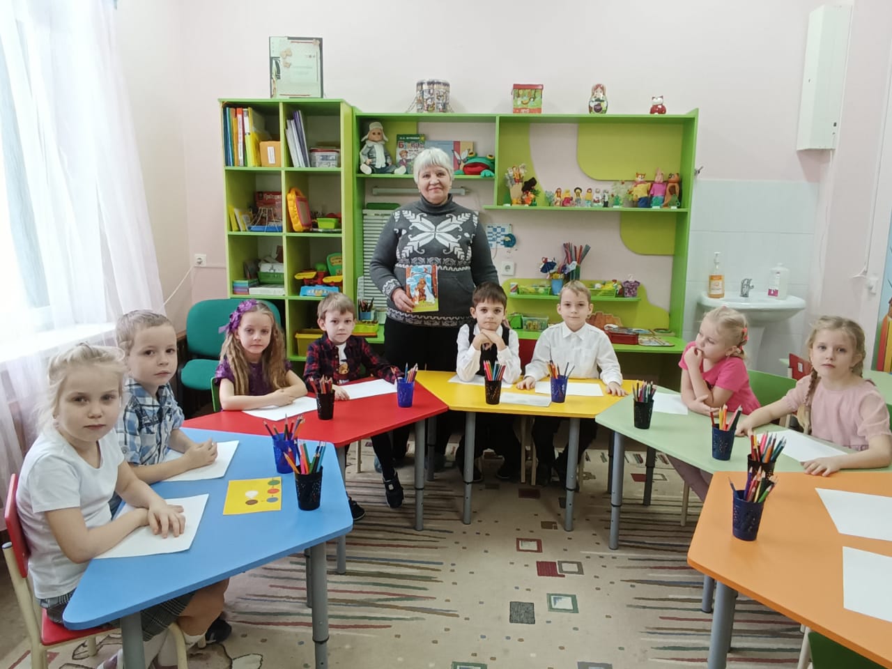 В Курском детсаду №87 прошёл клубный час "Курская антоновка"