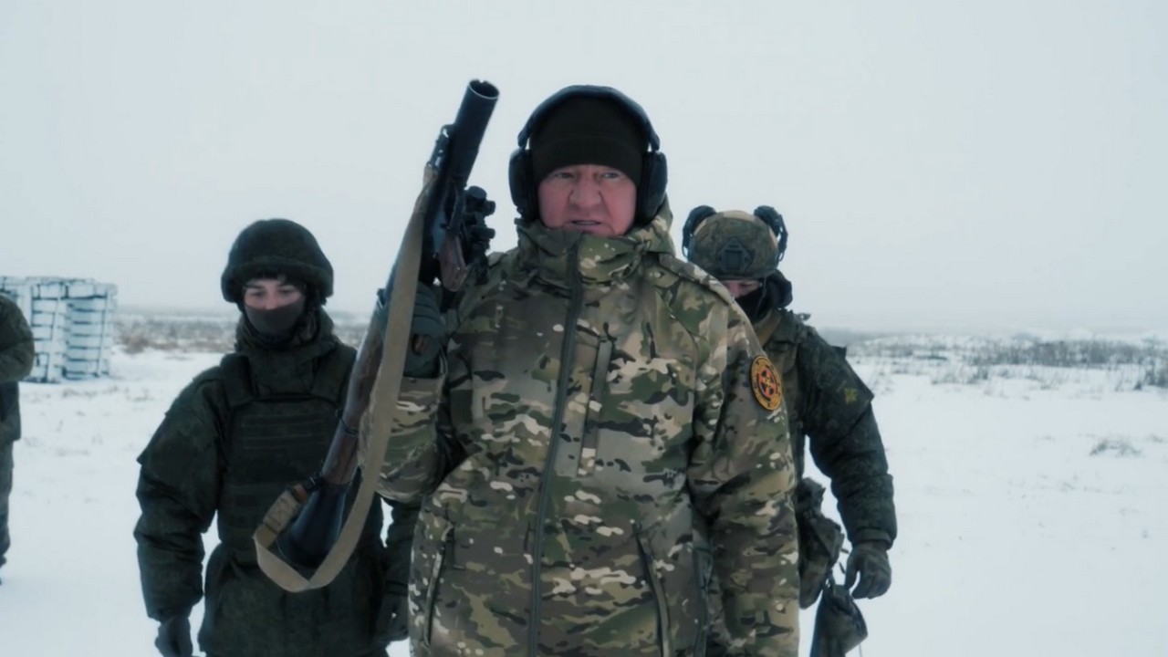 Роман Старовойт принял участие в тренировке добровольной народной дружины
