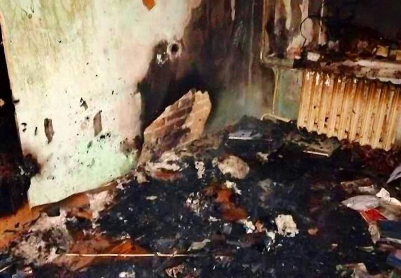 В Курской области пожар из-за сигареты стал причиной гибели 62-летнего мужчины