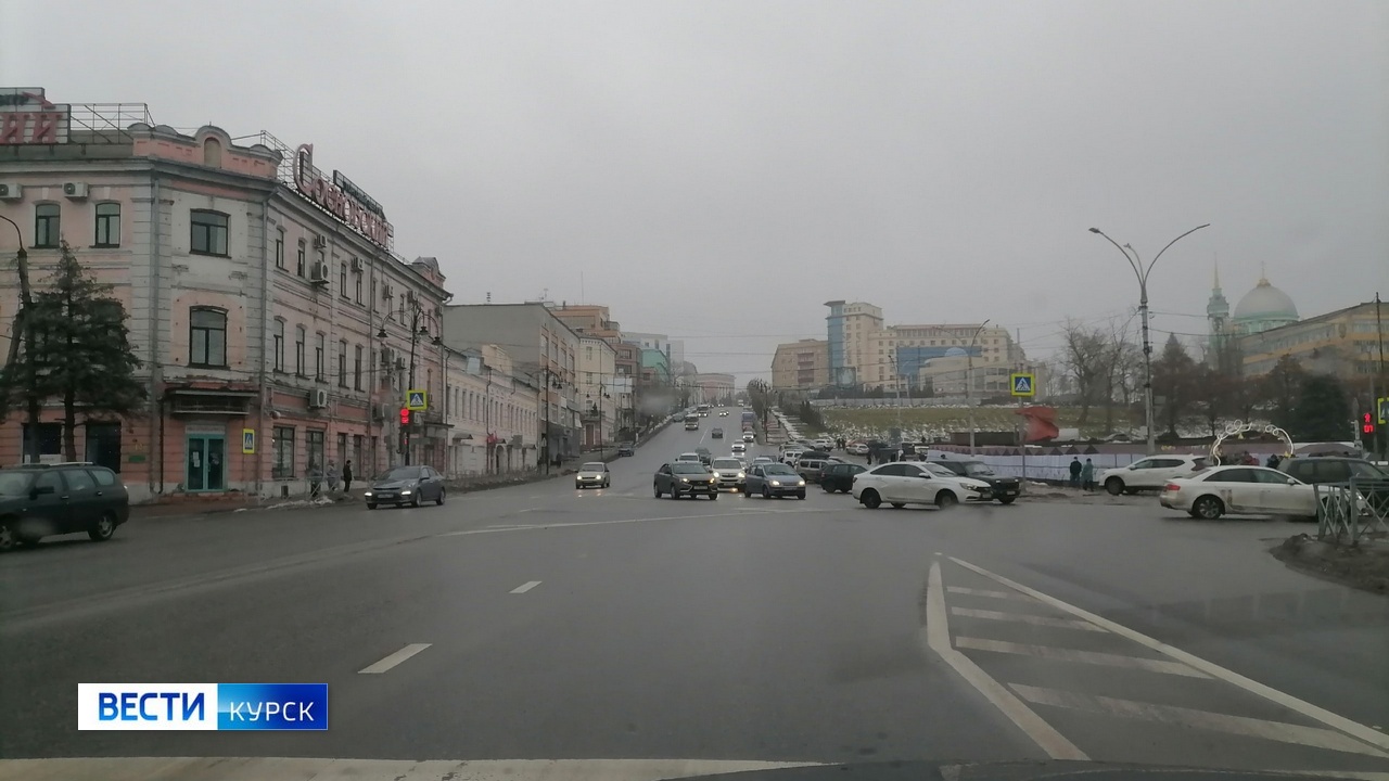 В Курске осложнено движение транспорта в сторону Онкоцентра