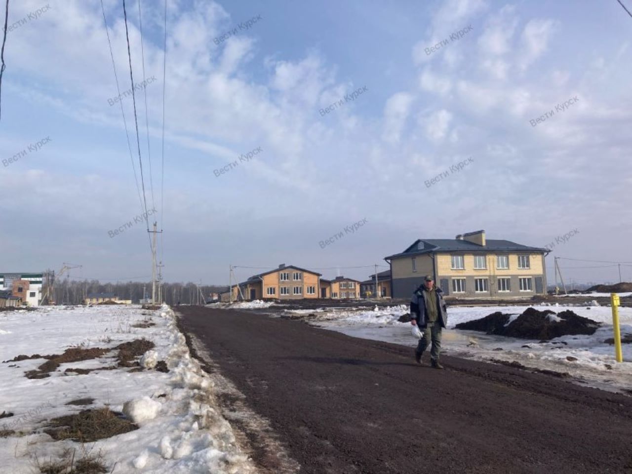 В Курской области ведётся строительство посёлка Меркурий