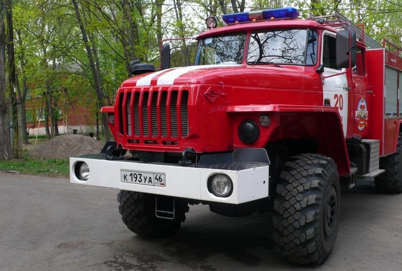 В Курске спасателям поступило ложное сообщение о пожаре