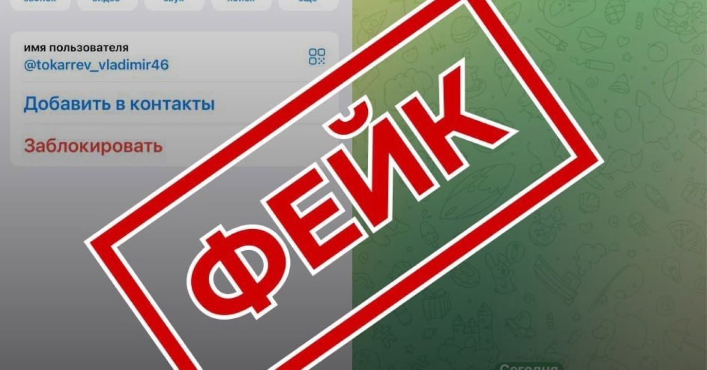 Курян предупреждают: мошенники создали фейковый аккаунт председателя КГС Владимира Токарева