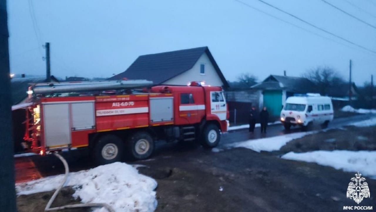 В Железногорском районе произошёл пожар в бане