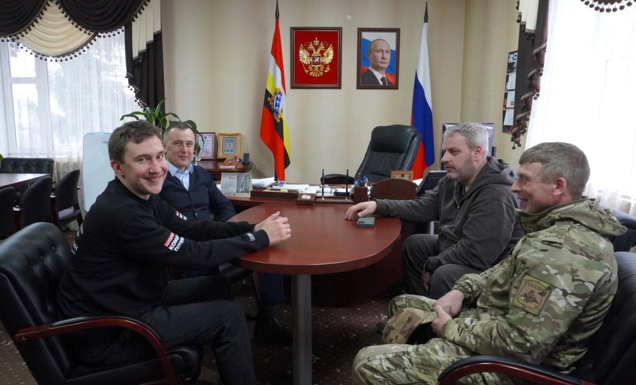  Шахматист Сергей Карякин посетил приграничный Рыльский район