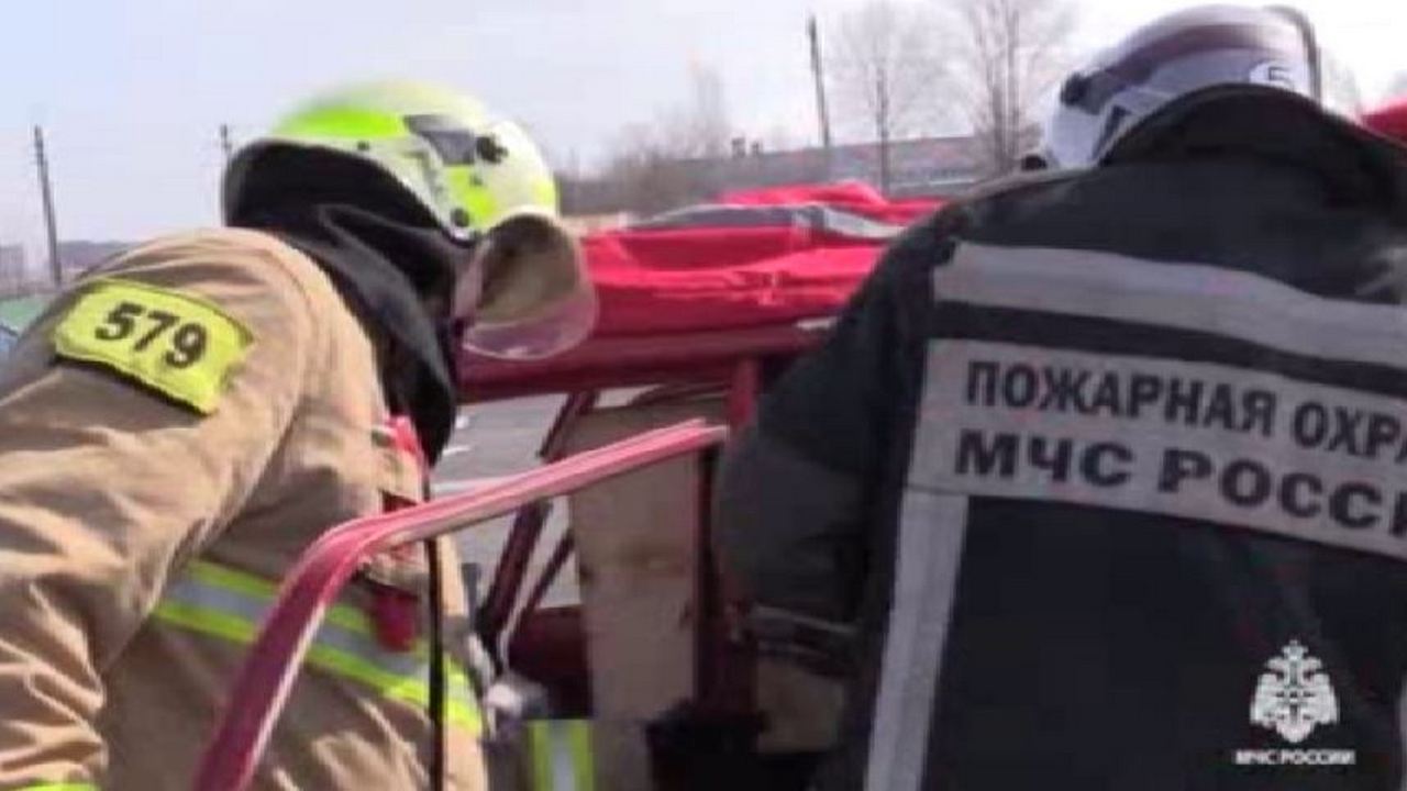В Курске выбрали лучшую команду по проведению аварийно-спасательных работ при ДТП