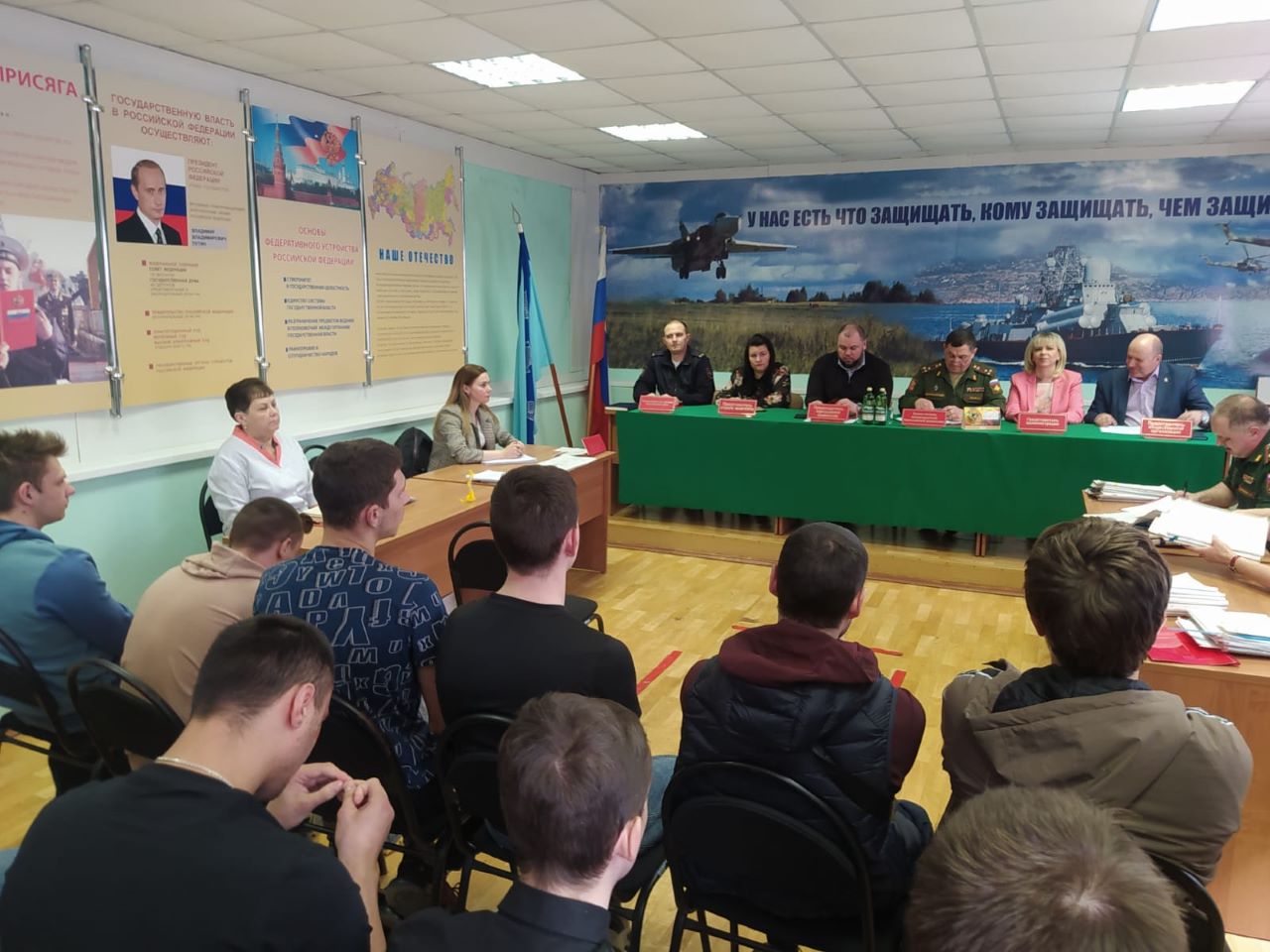 В Курской области стартовал весенний призыв