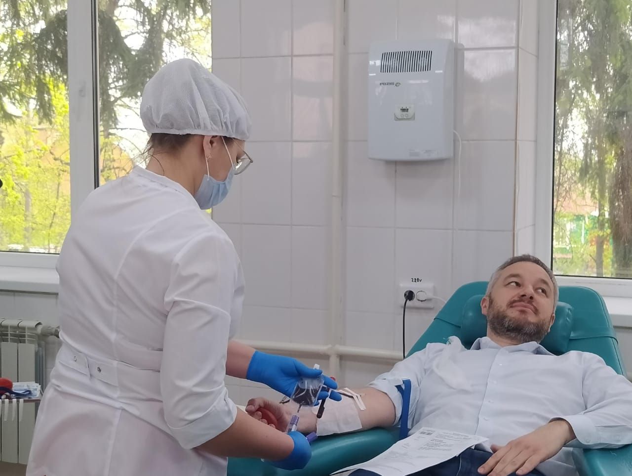Иван Солодовников в Курске вступил в регистр доноров костного мозга