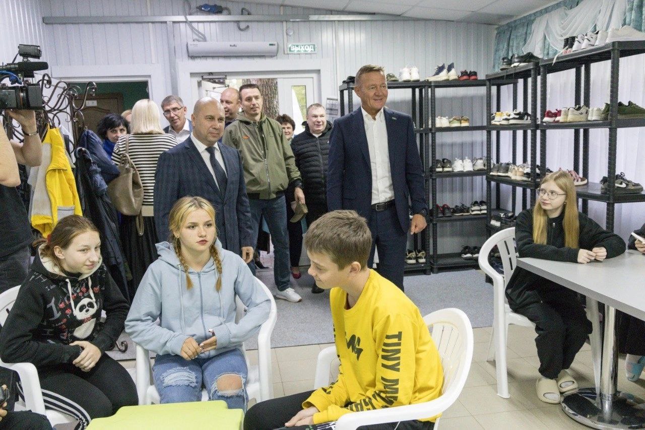 Дети из курского приграничья отдыхают в лагере в Тульской области