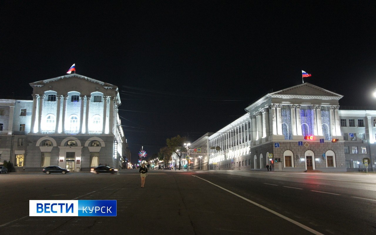В центре Курска часть домов остались без света