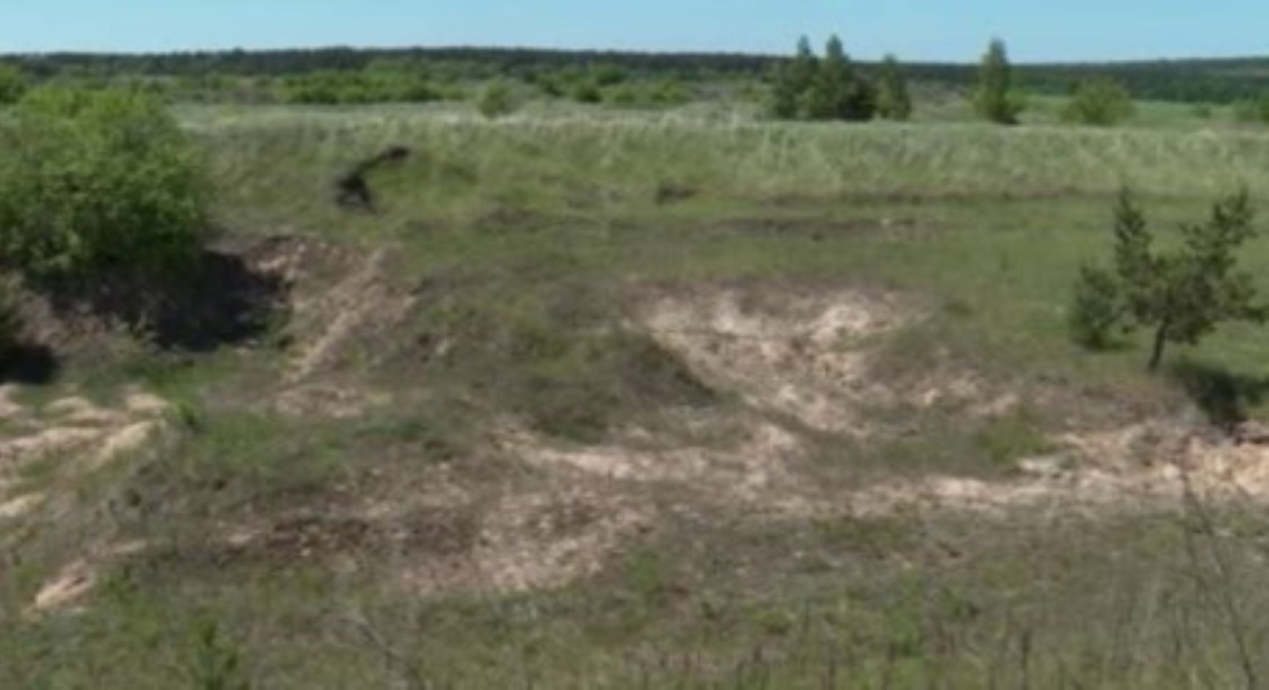 На территории курчатовского археологического комплекса Быки 20 тысяч лет назад были песчаные барханы и озера