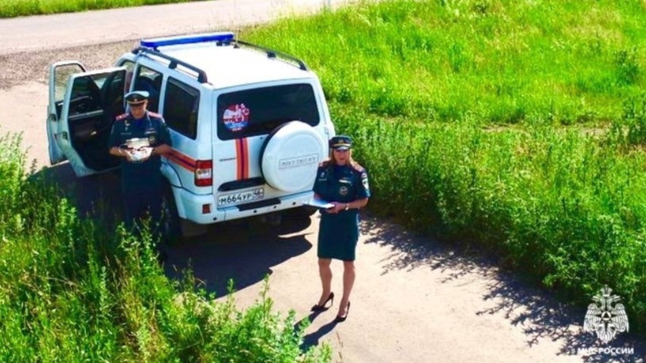 Курские спасатели обнаружили нарушителя пожарной безопасности 