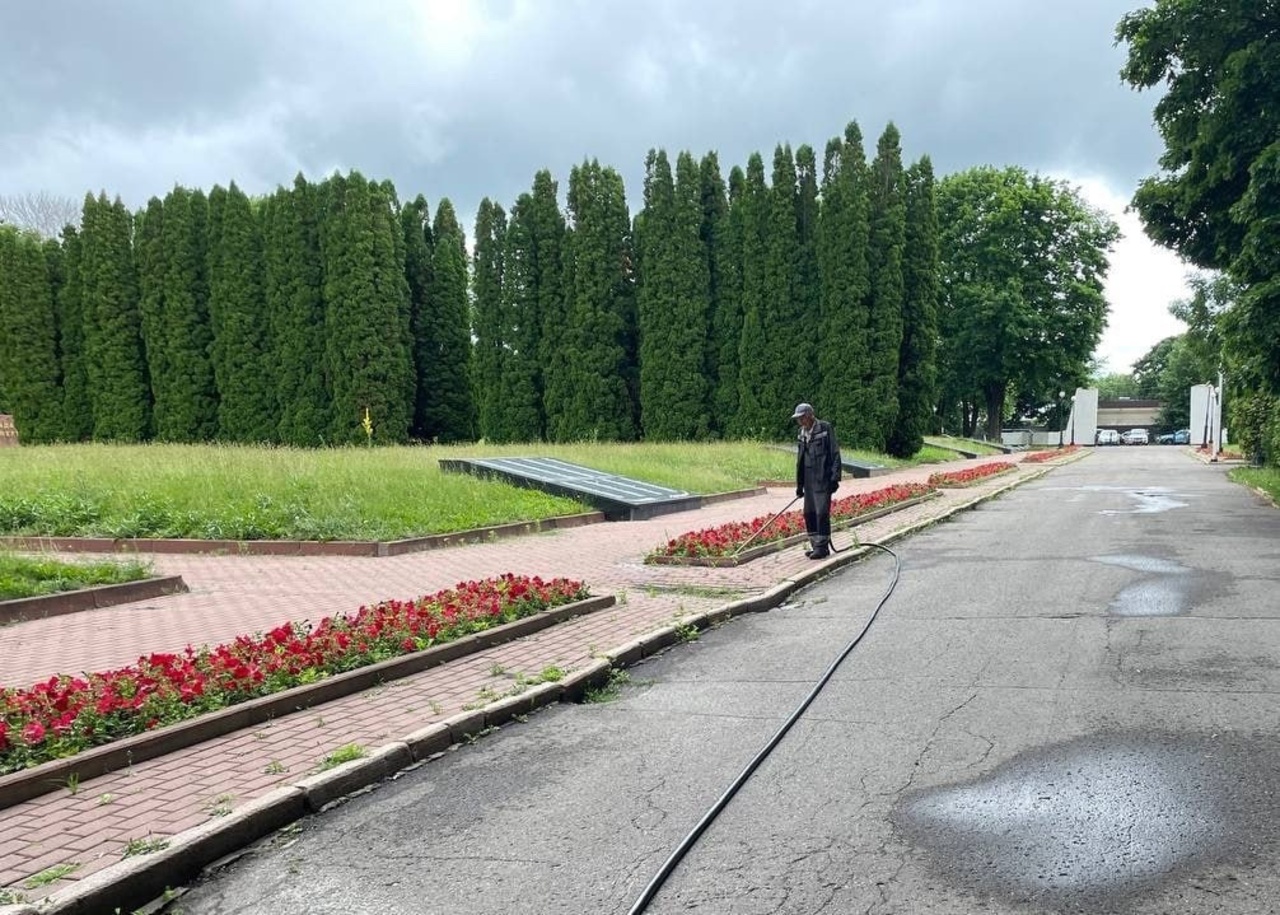 В Курске наводят порядок на городских дорогах