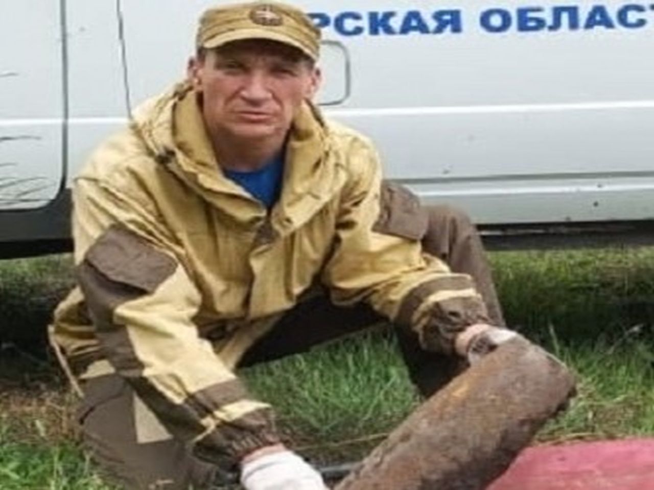 В Курской области обнаружили артиллеристский снаряд