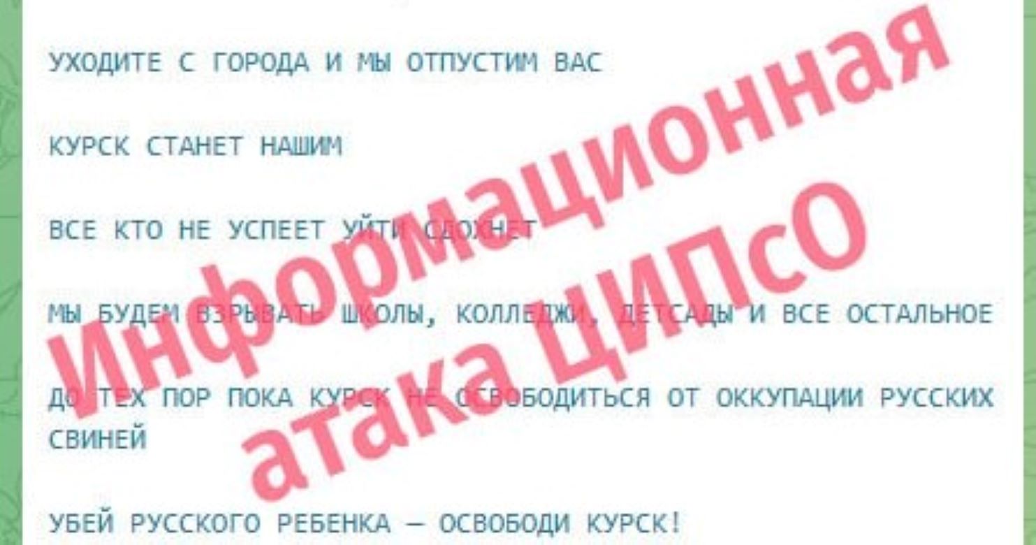 Украинские спецслужбы совершают атаки на школьные чаты Курска