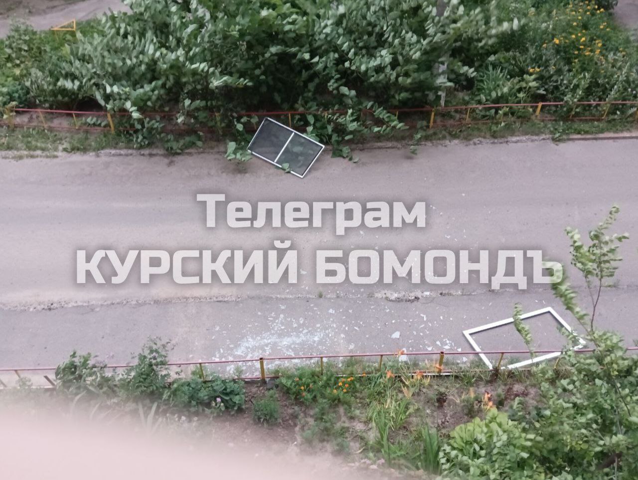 Куряне делятся в социальных сетях кадрами последствий непогоды