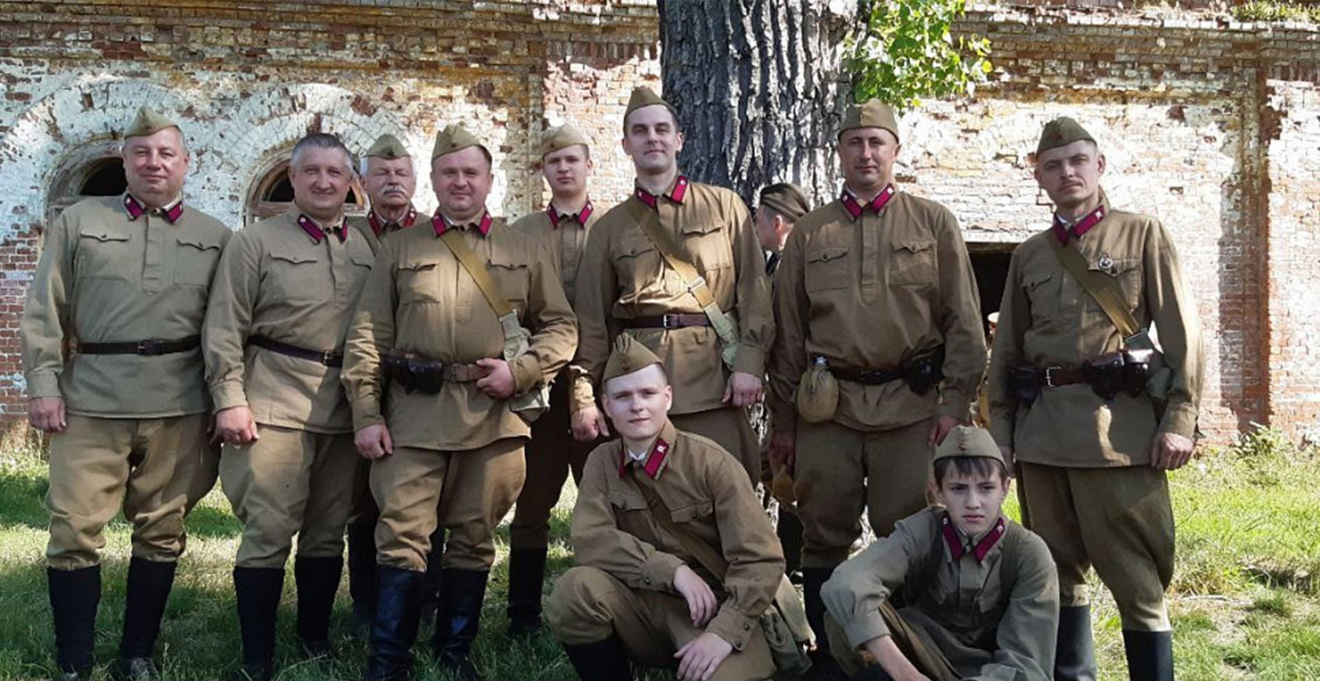 Курский военно-исторический клуб принял участие в реконструкции обороны Брестской крепости