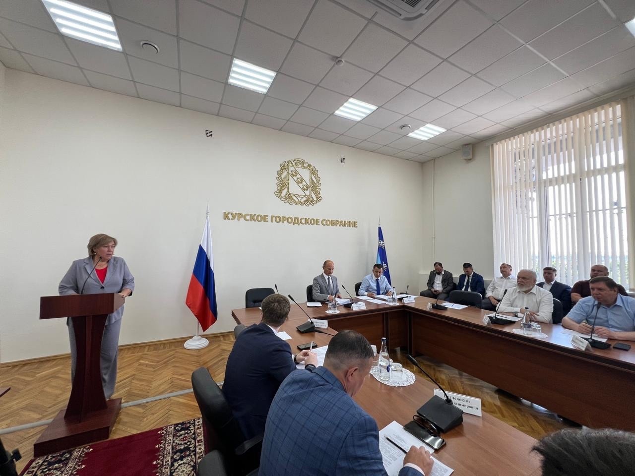 Сегодня состоялось заседание Курского городского Собрания