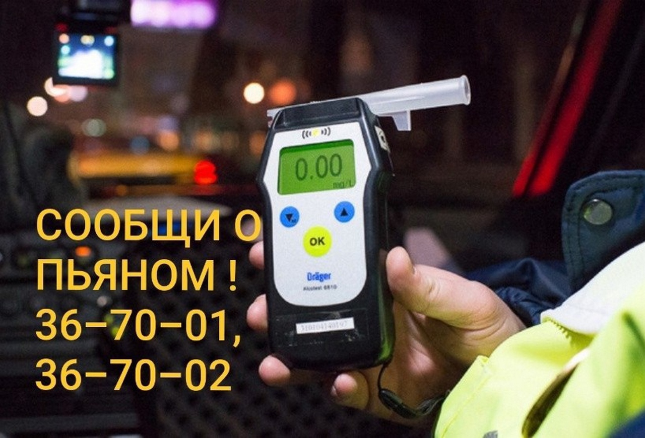 В Курской области проверят водителей на трезвость