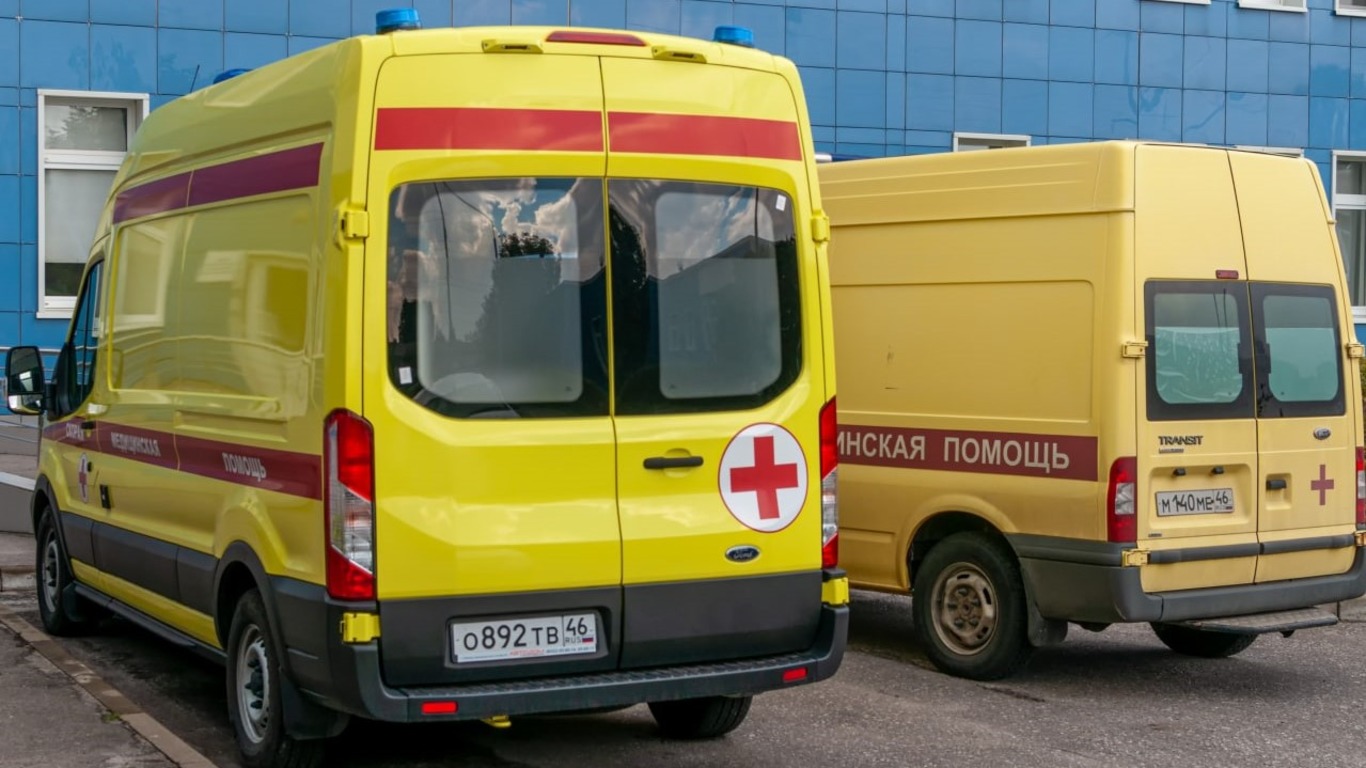 В Курской области разбился пьяный 55-летний мотоциклист