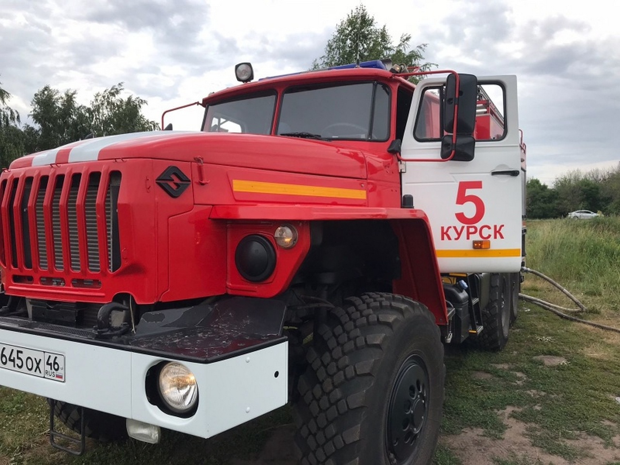 В Курске грузовик наехал на велосипедиста 