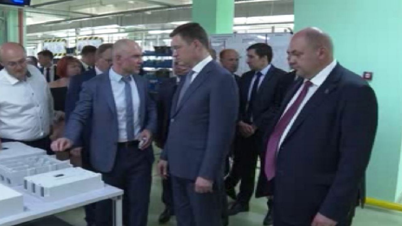Александр Новак и Михаил Иванов посетили Курскую область