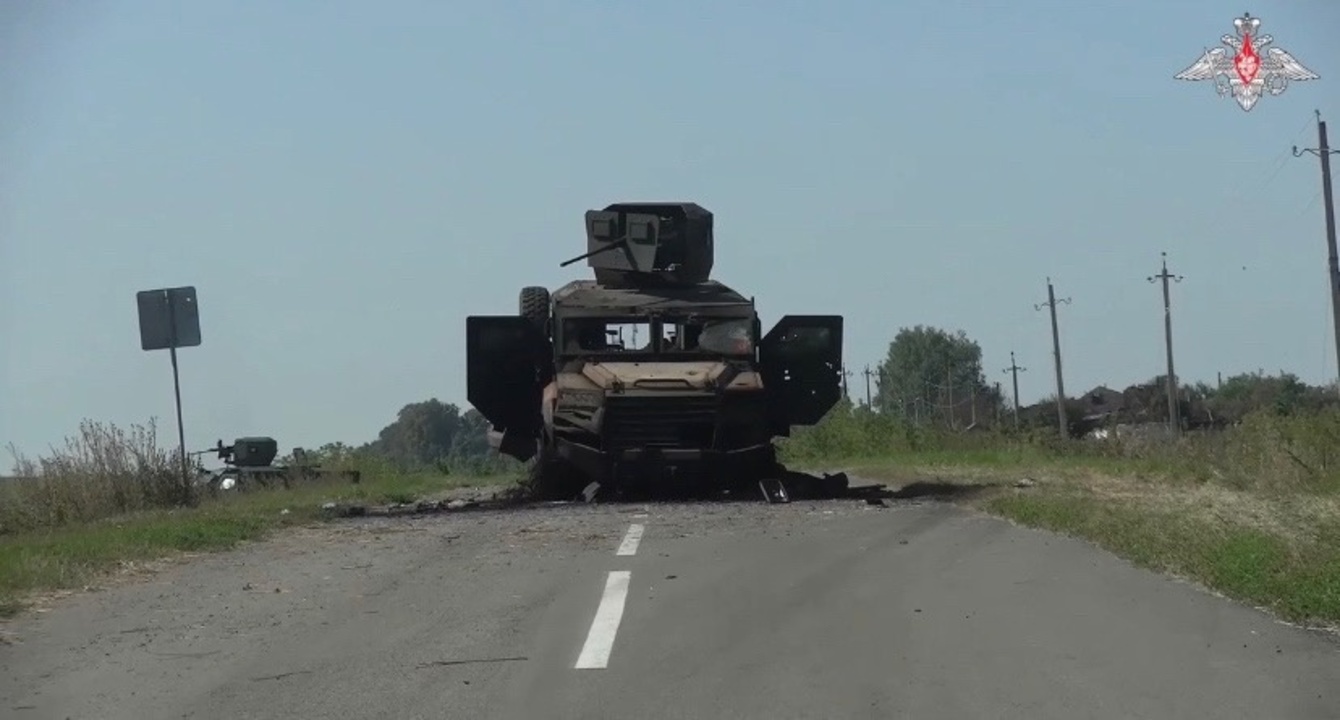 Морпехи 810-й гвардейской бригады разгромили колонну ВСУ в приграничном районе Курской области