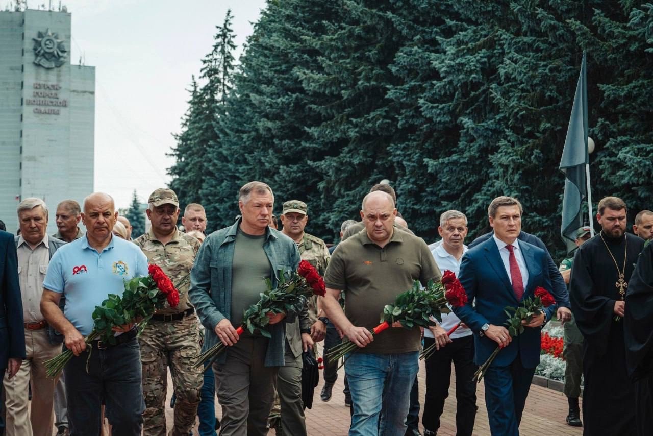 Курскую область с рабочим визитом посетил зампред Правительства РФ Марат Хуснуллин 