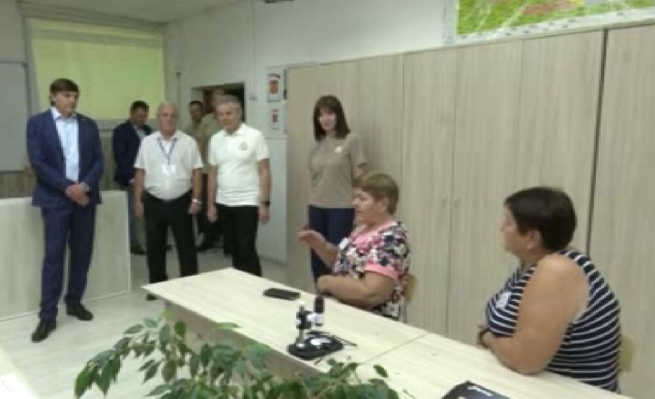 Министр просвещения РФ посетил Курскую область