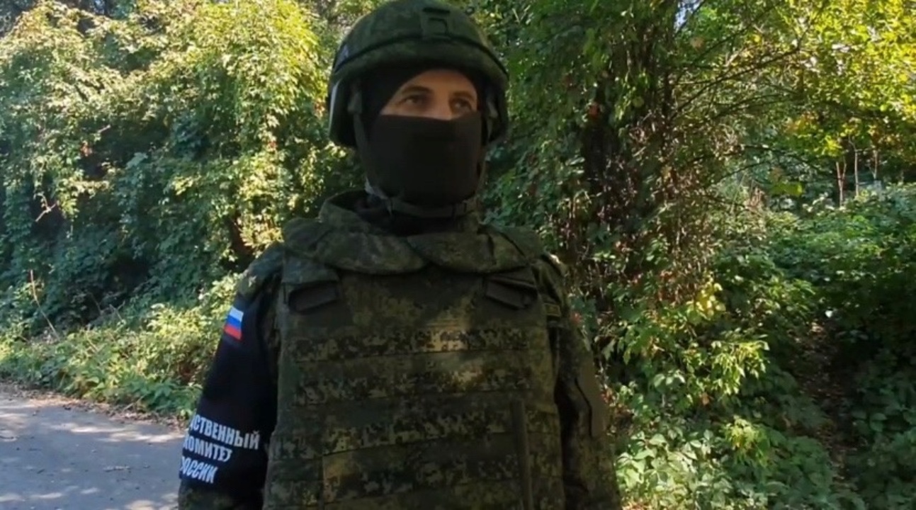 Военными следователями СК РФ зафиксировано преступление ВСУ в Курской области