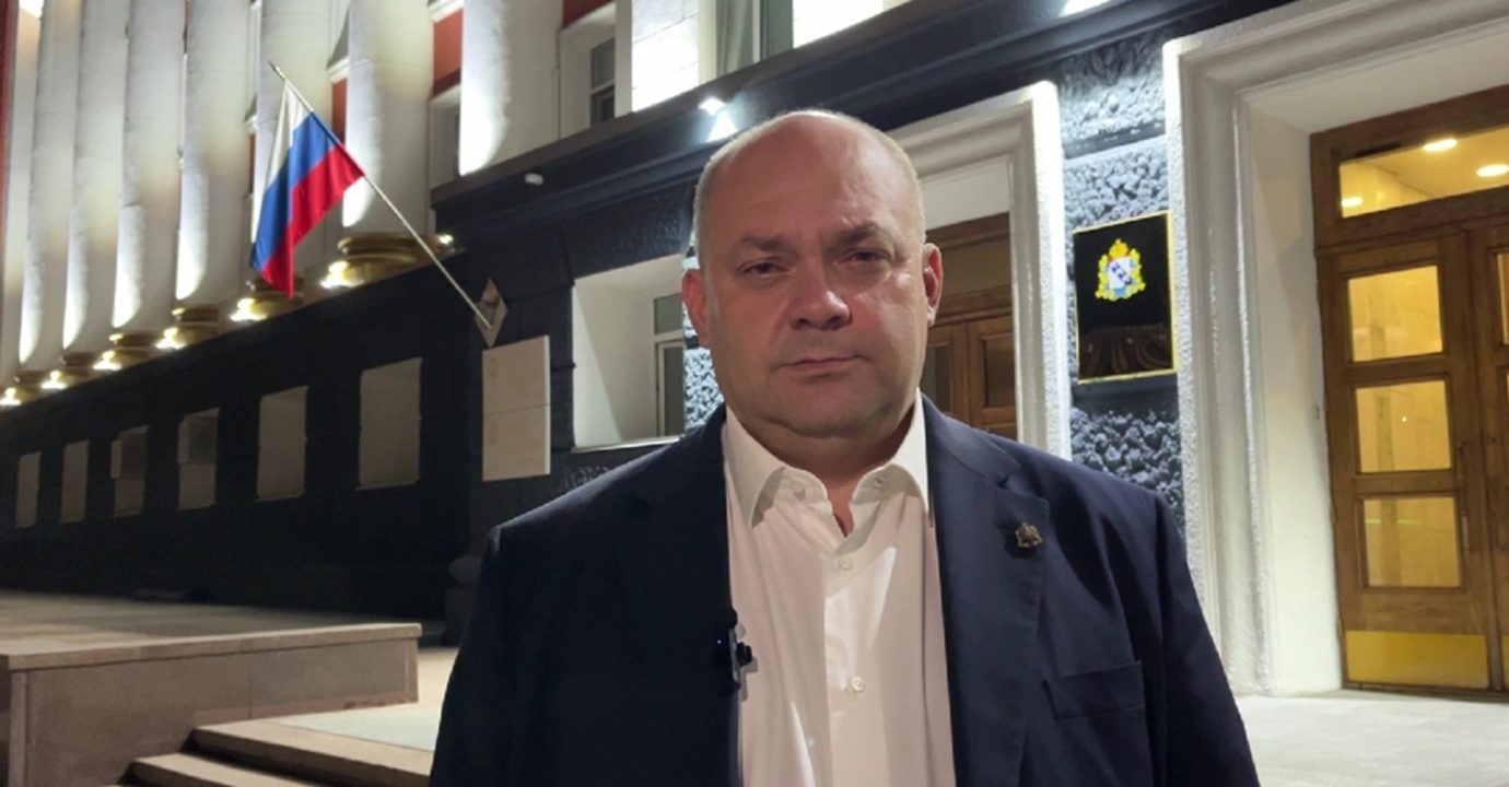 Врио главы Курской области Алексей Смирнов выступил во время трансляции федеральной «Ночи выборов» | ГТРК «Курск» Врио главы Курской области Алексей Смирнов выступил во время трансляции федеральной «Ночи выборов»