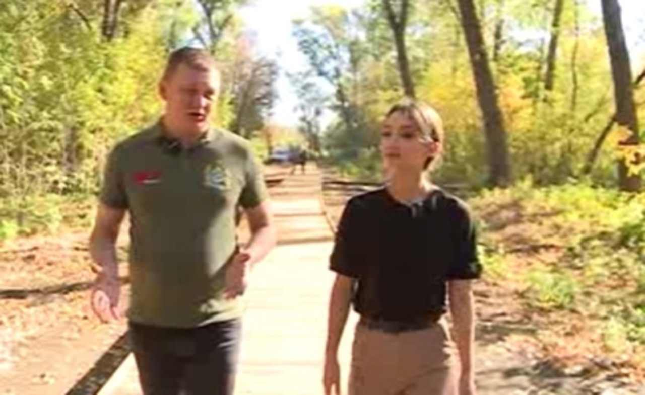 В Курске открыли эко-тропу | ГТРК «Курск» В Курске открыли эко-тропу