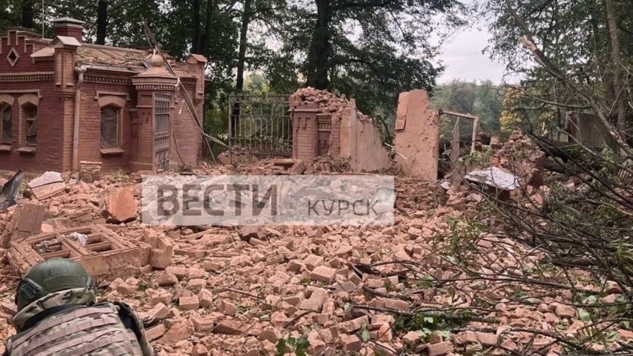 После обстрела усадьбы Барятинских в Курской области возбуждено уголовное дело