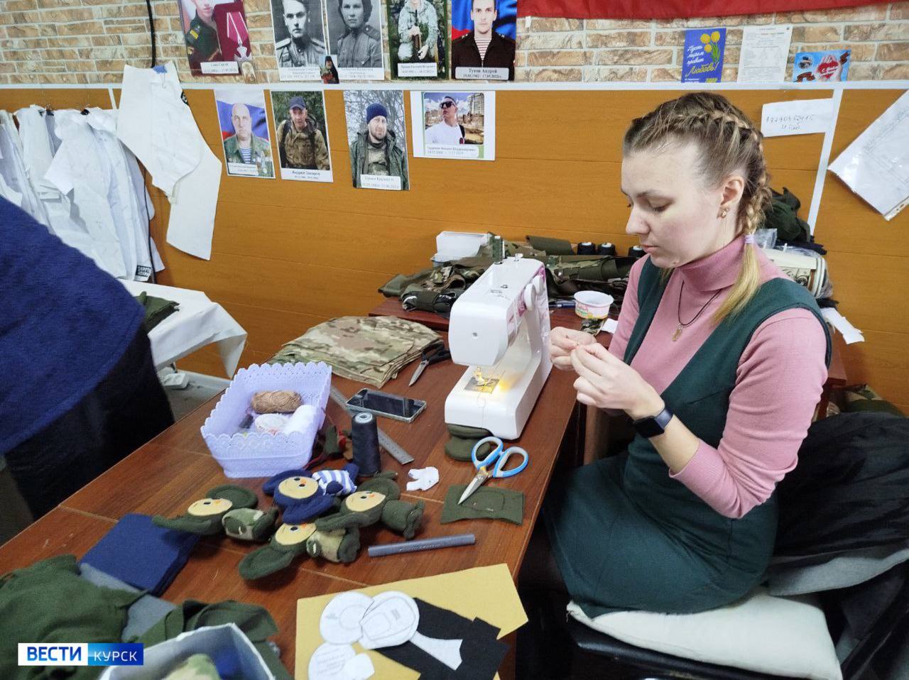 Группа курских волонтёров "Тепло маминых рук" продолжает согревать наших бойцов