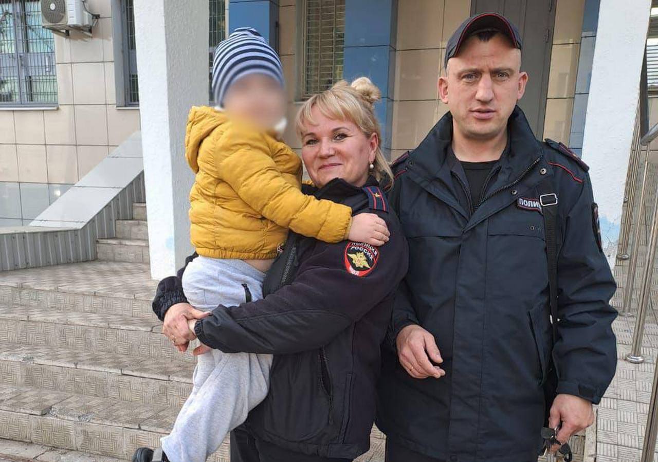 В Курске полиция нашла родителей мальчика, оставленного без присмотра в центре города