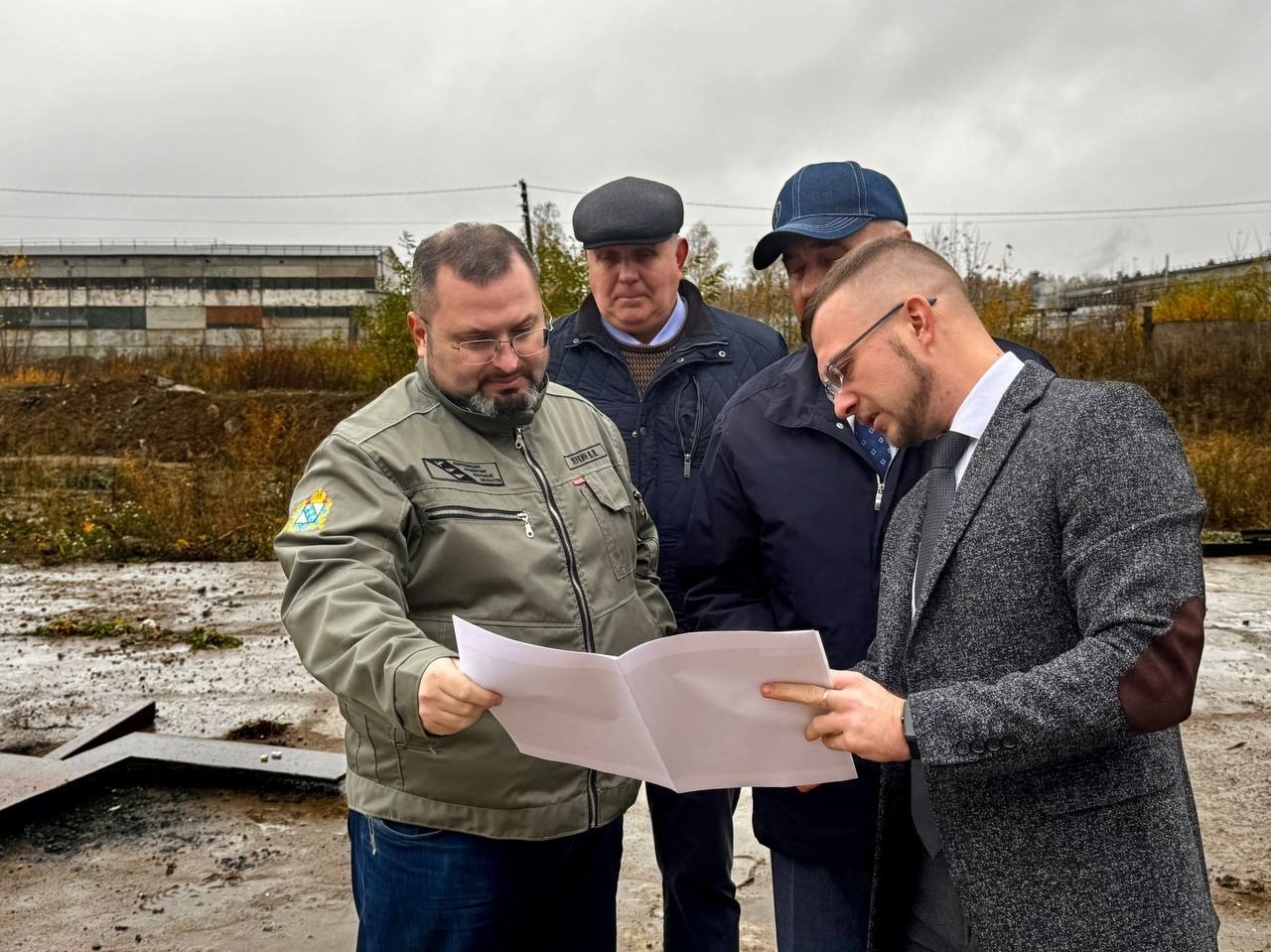 В Железногорском районе Курской области продолжается строительство завода по производству полиэфиров