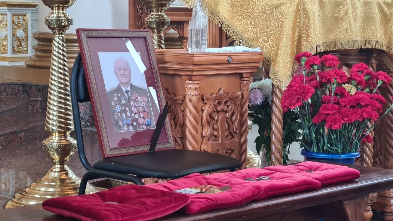 Куряне прощаются с ветераном Великой Отечественной войны А.П. Щербаковым