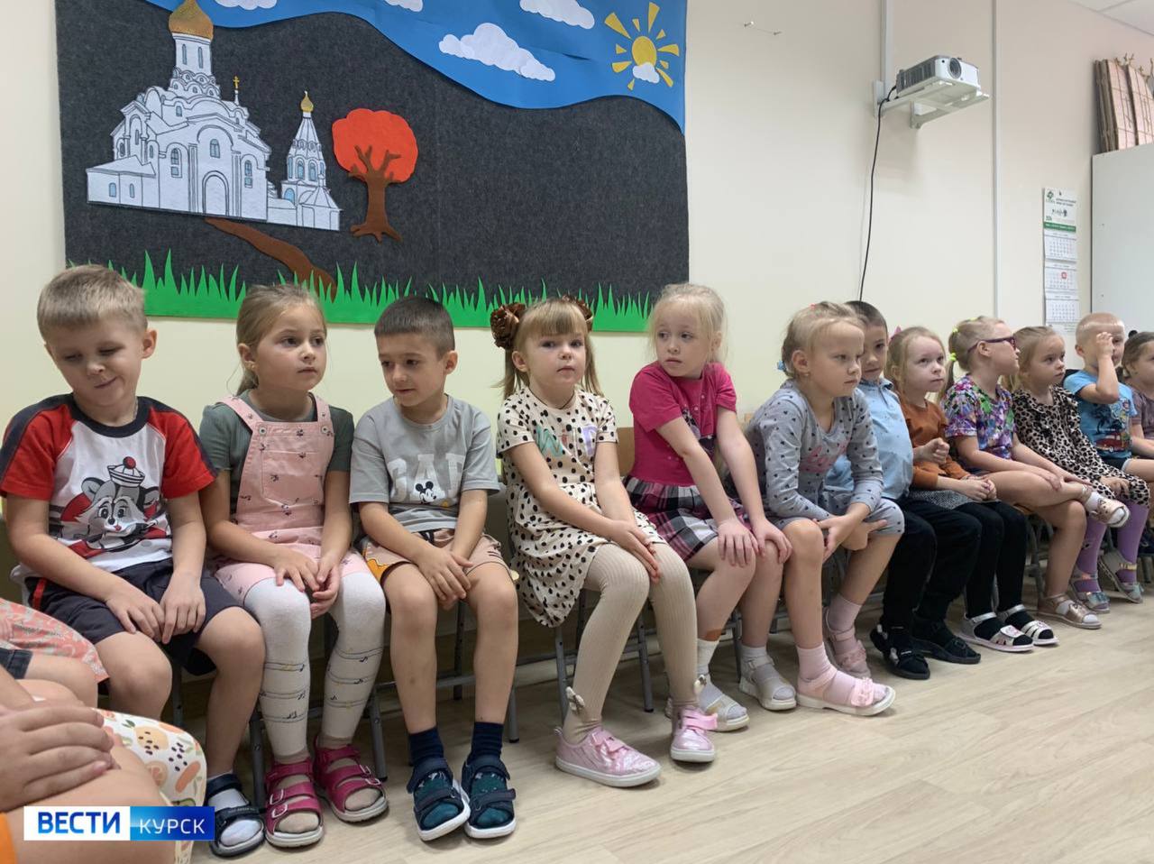 В детском саду №20 Курска прошло необычное занятие