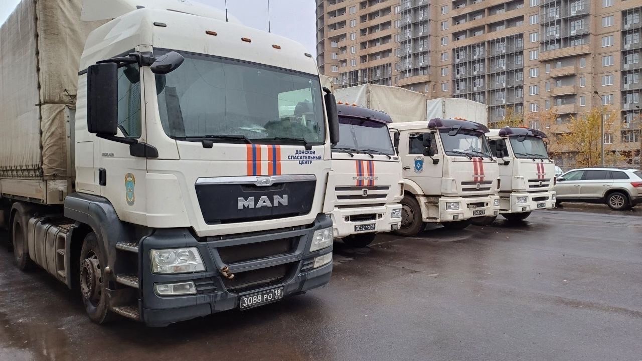 В Курскую область продолжает прибывать гуманитарная помощь