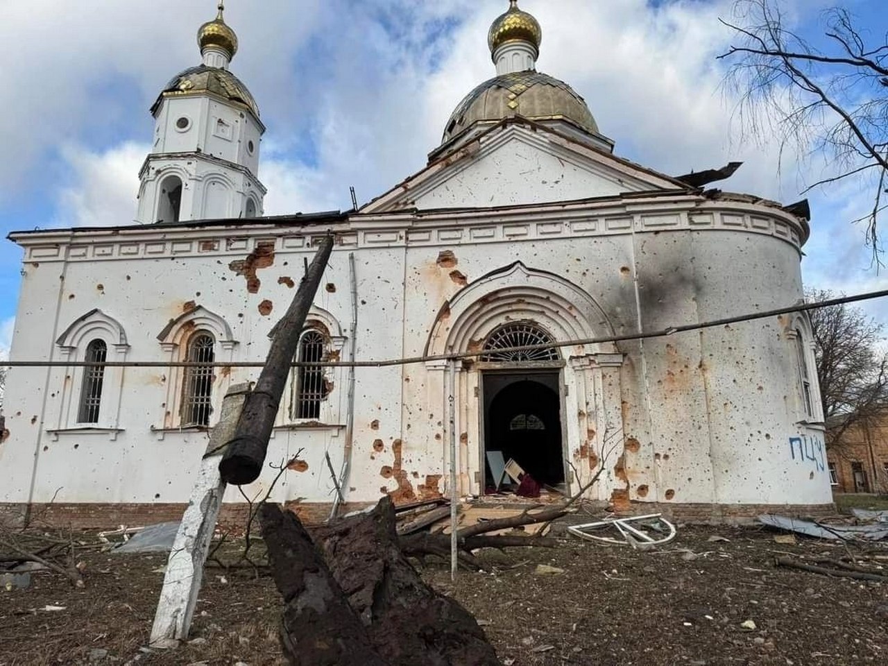 Дмитриевская Церковь в Суджанском районе подверглась атаке ВСУ