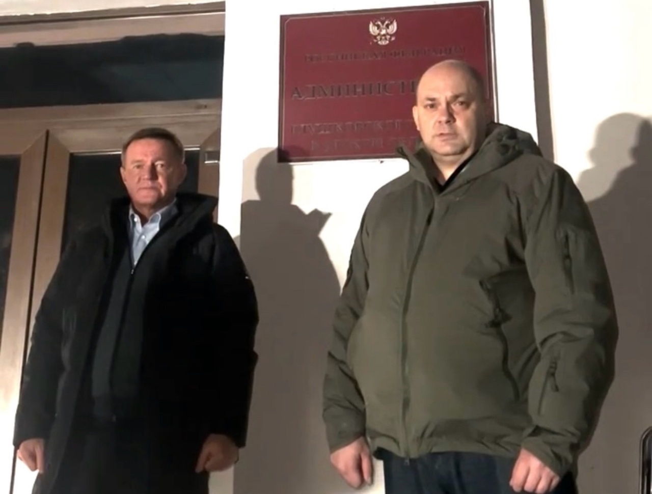 Губернатор Курской области и министром транспорта РФ Роман Старовойт посетили Глушковский район